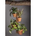 thumbnail image 3 of Soporte para plantas Kalmar Home para 4 macetas de terracota con cadena, 3 of 3
