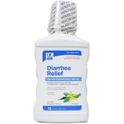 Quality Choice Diarrhea Relief Liquid Bismuth Subsalicylate 262 mg Vanilla Flavor 12 fl oz