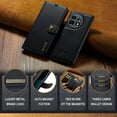 thumbnail image 4 of Retro 2 In1 Detachable Leather Wallet Case for OnePlus 12 OnePlus11 OnePlus 10R 10Pro ACE Nord N20 N200 Nord2 9RT 9Pro OnePlus9 8T 8Pro Wallet Case with Card Holder Magnetic Leather Phone Cases, 4 of 9