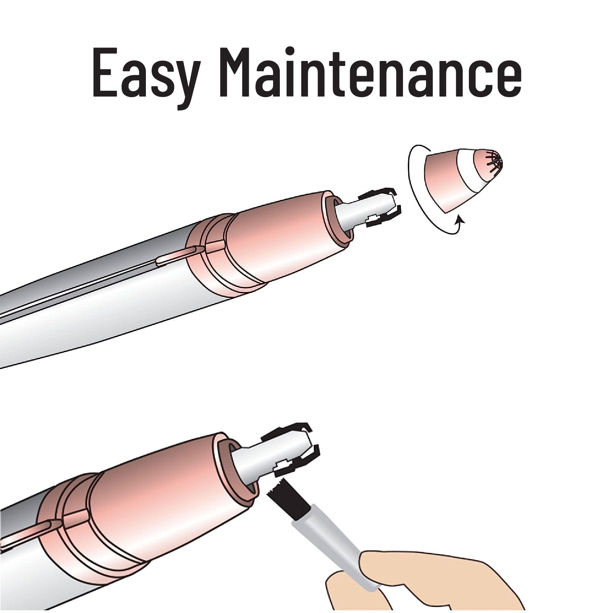 Purify Eyebrow Pencil Hair Remover and Trimmer