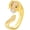 Golden Retriever, variant on S925 Sterling Silver Dog Ring for Women - Multiple Canine Designs Including Golden Retriever German Shepherd & Poodle -Hypoallergenic Adjustable Ring Jewelry