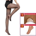 thumbnail image 3 of Trayknick Collants Latins Professionnels par Trayknick pour Femmes Taille Unique à Haute Élasticité Collants Résille avec Contrôle du Ventre pour Danse, Café, 1 Unité, 3 of 13