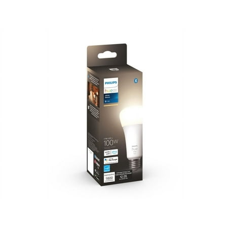 Philips - Hue A21 Bluetooth 100W LED Bulb - White