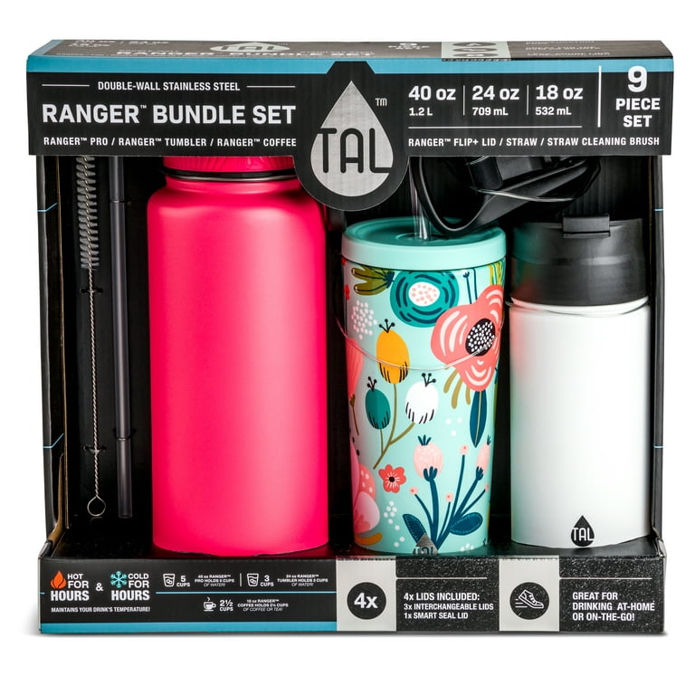  Tal Stainless Steel Ranger Water Bottle 40 fl oz (Pink