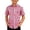 R76-Red, variant on RMGVDSD Boy's Plaid Button Down Shirts Classic Fit Short Sleeve Gingham Tops For School Casual Festival Kids Dress Shirt 11-12 Years
