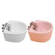 thumbnail image 1 of White Ceramic Pet Feeding Bowl for Home Decoration with Comfortable Height Design and Durable Finish 2 Pieces, 1 of 3