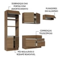 thumbnail image 4 of Cocina Integral 270cm Marrón Glamy Madesa 15, 4 of 10
