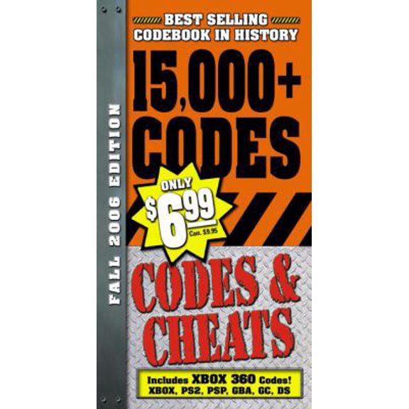 Pre-Owned Codes & Cheats Fall 2006 Edition: Over 15,000 Secret Codes (Paperback) 0761553363 9780761553366