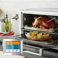 thumbnail image 3 of Digital Meat Thermometer Food Thermometer Oven Safe Timer with 3.2" Large Color Touch Screen for Grilling Roasting Turkeys, BBQ, Oven Cooking, 3 of 9