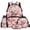 Blossoms Animal, variant on Red Fire Truck Kids Backpack Set 4Pcs, Boys School Bag with Lunch Box Pencil Case Water Bottle Sleeve for Elementary Primary Middle School Back to School Essentials Gifts