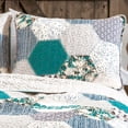 thumbnail image 2 of Ensemble Courtepointe Briley Turquoise 3 Pcs King, 2 of 2