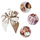 thumbnail image 3 of Ofertas Únicas 1 Pc Charm de Bolso de Doble Capa con Lazo Accesorios de Bolsa Marrón Claro, 3 of 5