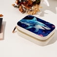 thumbnail image 7 of Starry Shark Portable Velvet Earring Organizer with Removable Compartment, Necklace Holder, Jewelry Organizer, and Decorative Gift Box, 7 of 7