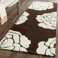 thumbnail image 4 of Safavieh Cambridge 4' X 6' Hand Tufted Wool Rug in Brown and Ivory, 4 of 10