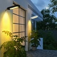 thumbnail image 1 of Xihbxyly Apliques de Pared para Exterior, Iluminación Led Impermeable para Vallas, Sensor Día/Noche, Energía Solar, Ip65 Resistente a La Intemperie, Fácil Instalación, Decoración para Caminos de Jard, 1 of 7