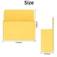 thumbnail image 2 of HYG Yellow Plastic Marker Storage Box Whiteboard Dry Erase Pen Holder Magnetic Chalk Pen Organizer for Home Office Blackboard Refrigerator Metal Locker 1 Pack, 2 of 7
