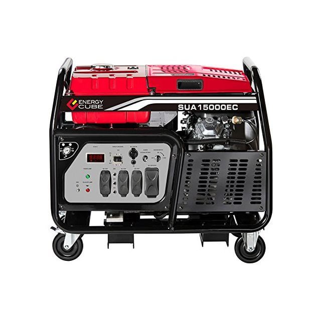 Aipower 15000 Watt Portable Gasoline Generator with Electric Start CARB Approved SUA15000EC