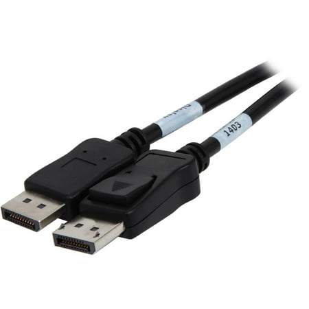 UPC: 0065030854221 | StarTech.com DISPL10MA 32.8 ft. Black DP to DP 10m Active DisplayPort Cable – DP to DP M/M Male to Male