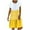 Yellow-round neck dresses, variant on YanHoo Linen Dresses for Women Summer Plus Size Short Sleeve V Neck Knee Length Dress Loose Casual Comfy Henley T Shirts Beach Dress 2026 Sales