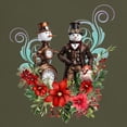 thumbnail image 3 of CafePress - A Steampunk Snowman T Shirt - Men's Classic Graphic Cotton T-Shirt, 3 of 4