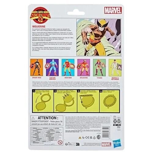 Secret Wars Marvel Legends Series Wolverine - 6-Inch Action Figure by Hasbro