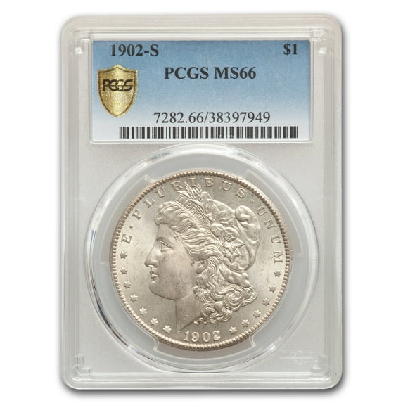 1902-S Morgan Dollar MS-66 PCGS