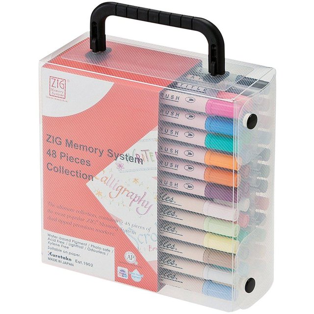 Zig Ensemble de Marqueurs pour Système de Mémoire, Couleurs Assorties