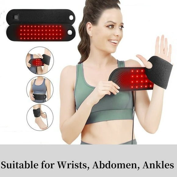 iKeener Bracelet Énergétique avec LED Rouge 650nm et Sangle Réglable