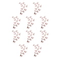 thumbnail image 1 of Wosthever 12 Unids 3D Papel Hueco Etiqueta de La Pared Animal Oro rosa, 1 of 6