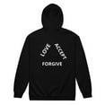 thumbnail image 3 of Laf With God I Unisex Zip Hoodie, 3 of 5