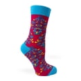 thumbnail image 2 of Fabdaz Classy Elegant Flourish Design Patterned Women's Novelty Socks, 2 of 3