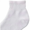 thumbnail image 3 of Men's Gold Toe 2186P Ultra Tec Quarter Socks - 3 Pack (White XL), 3 of 3