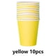 thumbnail image 3 of Vasos de papel desechables Bearachild 10 Uds. color amarillo, 3 of 6