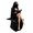 Style C, variant on Gothic Robed Resin Statue Hooded Fantasy Spooky Robed Figurine Robe Man Reading Statue For Bookshelf Desktop Halloween Decor (Style C)