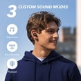 thumbnail image 4 of Auriculares inalámbricos Soundcore by Anker Life A1, potente sonido personalizado, tiempo de reproducción de 40 horas, carga inalámbrica, carga rápida USB-C, resistencia al agua IPX7, control de boton, 4 of 5