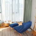 thumbnail image 4 of Adjustable Reclining Floor Chair with Lumbar Support - Dark Blue, 4 of 10