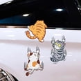 thumbnail image 3 of Cute Cat Decals - Cute Cartoon Cat Scratch Stickers | Fadeless Car Decals for Decorations, Kitten Stickers Accessories for Cars, 3 of 5