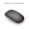 thumbnail image 6 of Yidarton M90 Bluetooth Dual Mode 2.4G Mouse Notebook Desktop Office Mouse Mute Wireless Mouse, 6 of 12