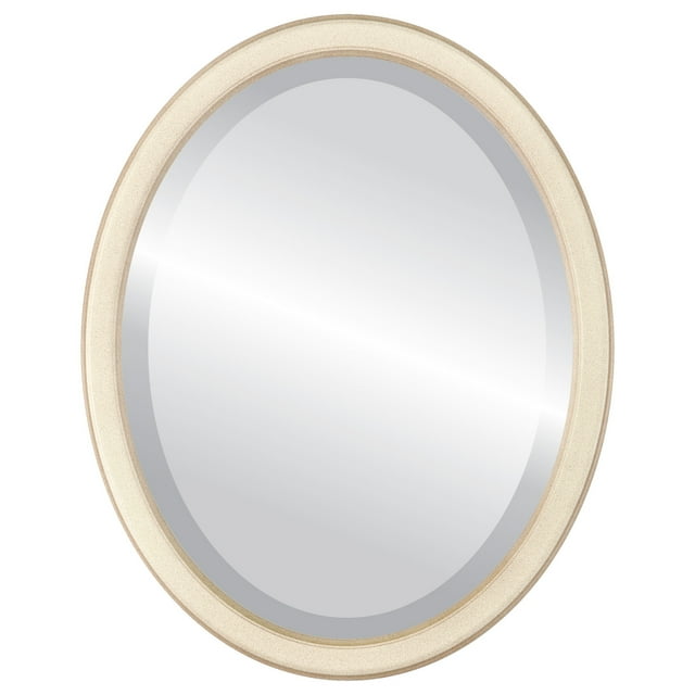 Toronto Framed Mirror - Taupe