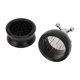 thumbnail image 4 of Distribuidor de café ajustable de metal de grado alimenticio con mango giratorio y tapa fija, 22 agujas, negro, 53 mm, 4 of 14