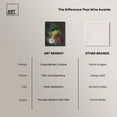 thumbnail image 6 of Four Peonies and a Crown Canvas Floral Classic Art by Art Remedy, Gallery Wrapped, 36 x 45, 6 of 7