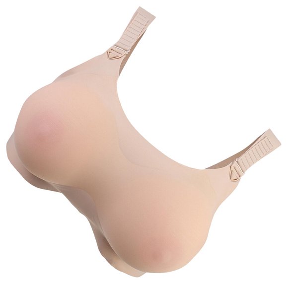 Crossdresser Pocket Bra Silicone Breast Form Mastectomy Bra Forms Breast Forms on 36/80 Skin Color