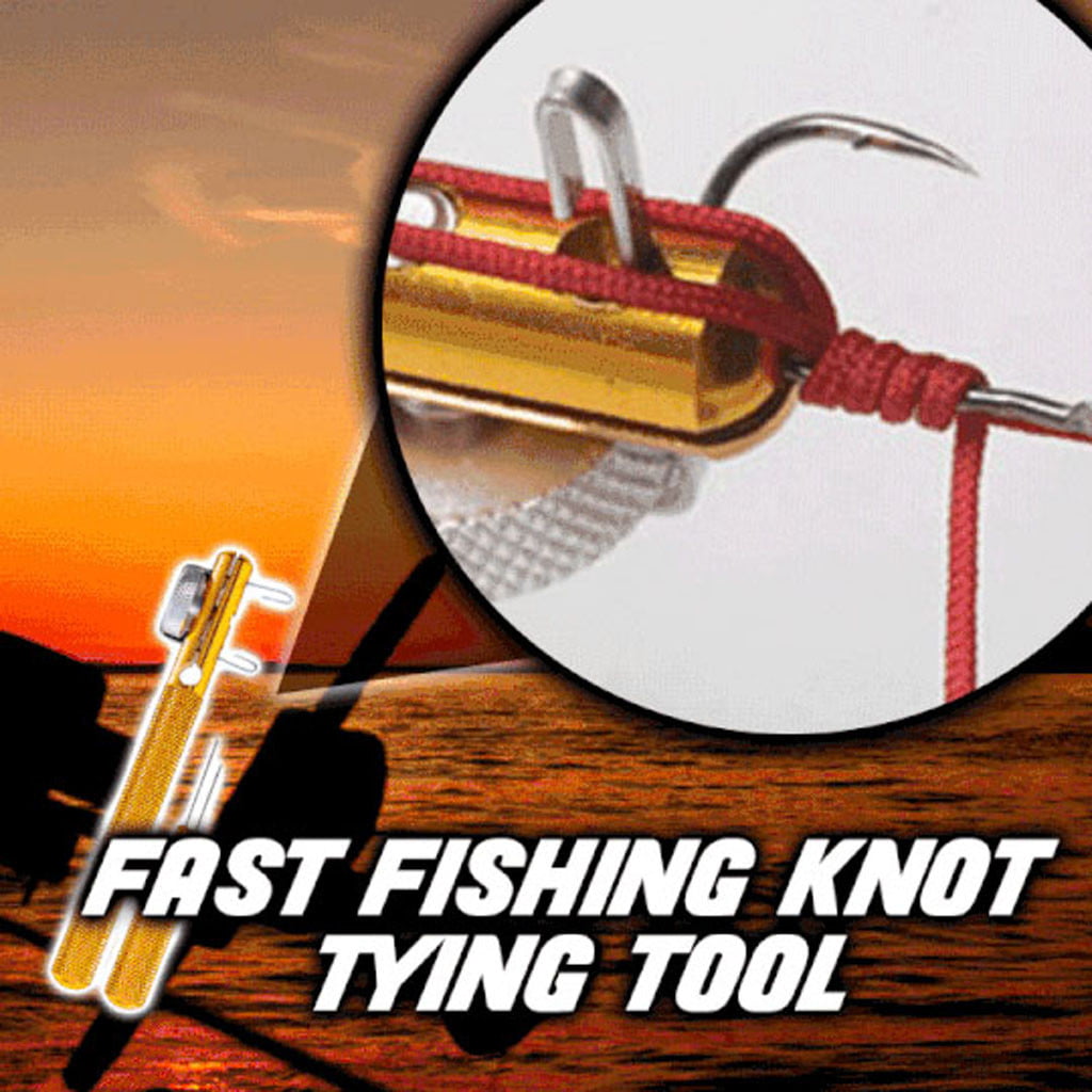 Practical Knot Line Tying Knotting Tool Manual Portable Fishing  Supplies HOT