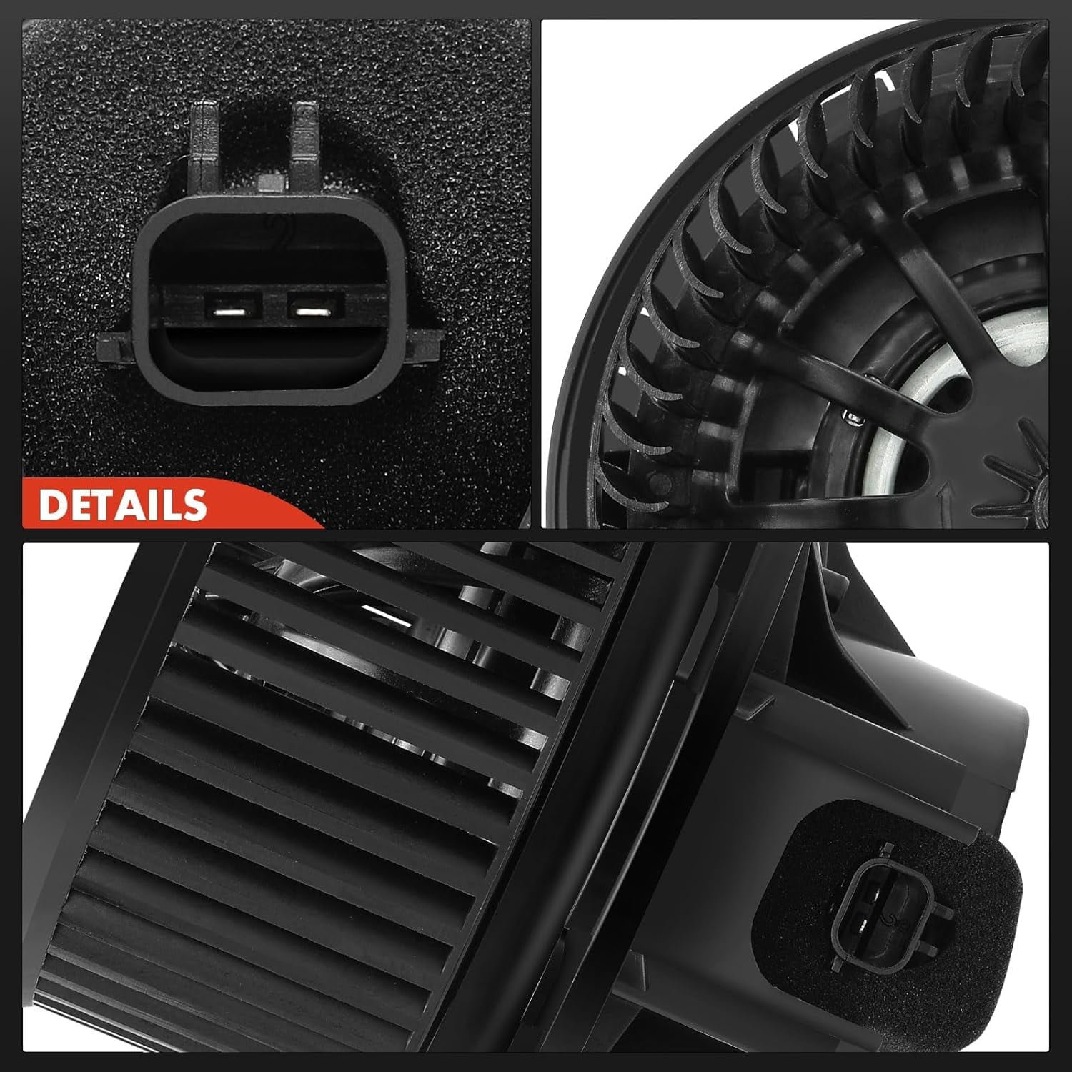 A-Premium Heater Blower Motor with Fan Cage Replacement for Jeep Liberty Wrangler TJ 2002-2006