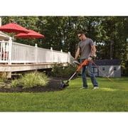 BLACK+DECKER ST8600 5-Amp Corded Electric 13 in String Trimmer, Automatic Feed, Adjustable Handle