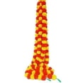 thumbnail image 3 of Decorative Marigold Garland Mala Artificial Flower Genda Phool 5 Feet Long for, 3 of 6