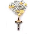 thumbnail image 2 of Beautiful St. Benedict Rosary with Decorative Gold-Tone Case, 2 of 8
