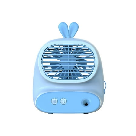 

Yyeselk Portable Air Conditioner-1200mAh Rechargeable Personal Air Cooler with 2 Mode Quiet Mini Air Conditioner Fan Desk Cooling Fan for Home Bedroom Travel and Office