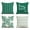 Green, variant on Clearance Modern Throw Pillow Covers Geometry Outdoor Square Pillow Cushion Cases Couch Pillow Covers Decorative
