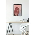 thumbnail image 6 of Hand Drawn Woman With Blowing Hair Wall Poster, 14.725" x 22.375" Framed, 6 of 6
